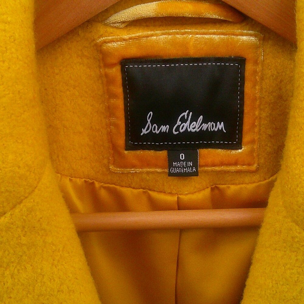 Sam Edelman Wool Blend Single Button Peacoat 0 - image 2